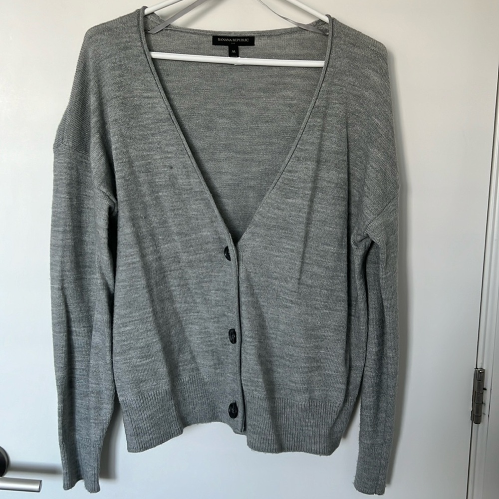 Gray Cardigan